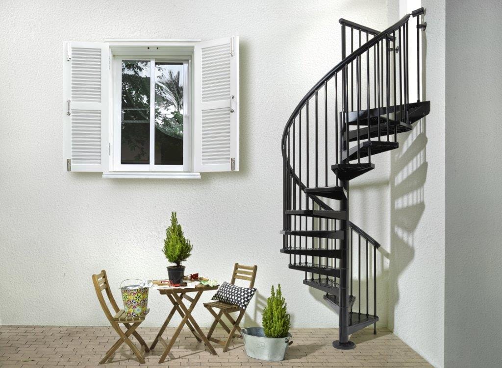 Outdoor Spiral Staircases - Paradigm Stairs