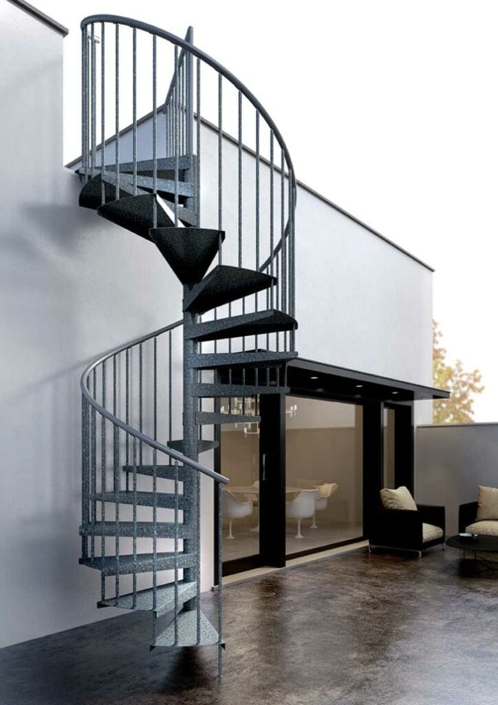 Metal Staircase Design