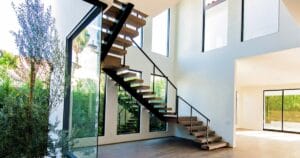 Limitations of a Floating Staircase